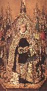 Bartolome Bermejo St Dominic Enthroned in Glory Spain oil painting artist